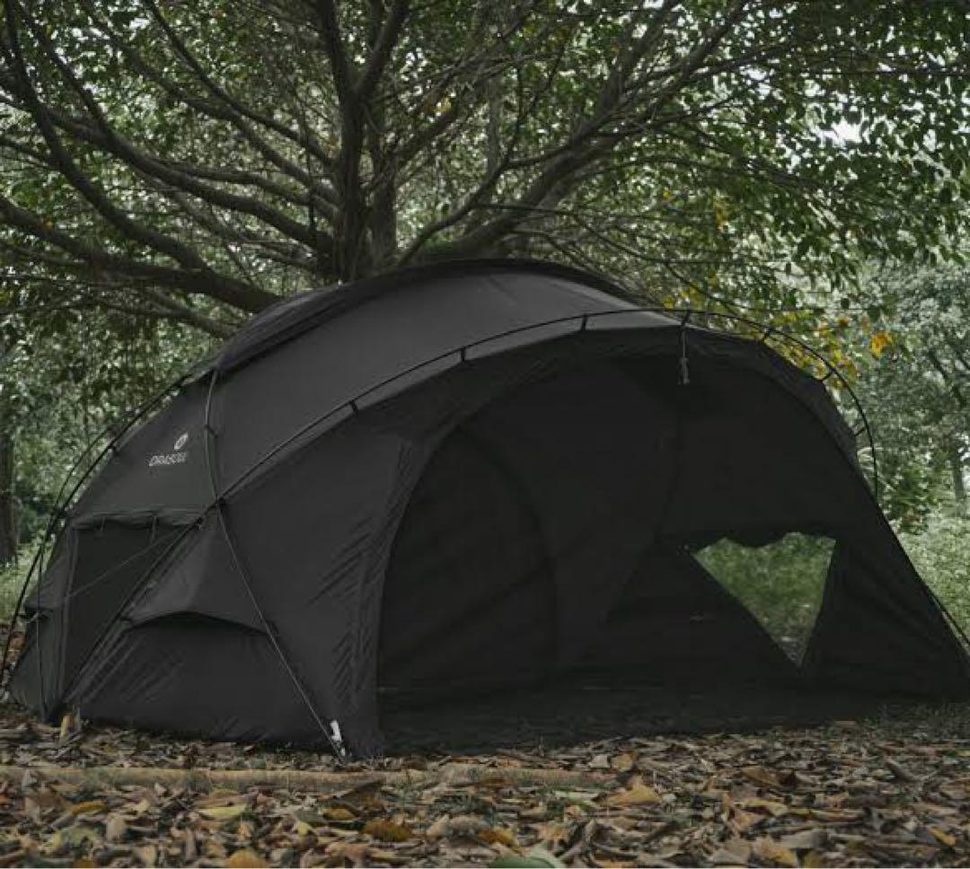 DRASOUL ドラソウル　シェルターテント　シェルターG ブラックキャンパー