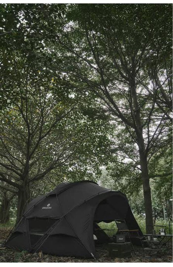DRASOUL ドラソウル　シェルターテント　シェルターG ブラックキャンパー