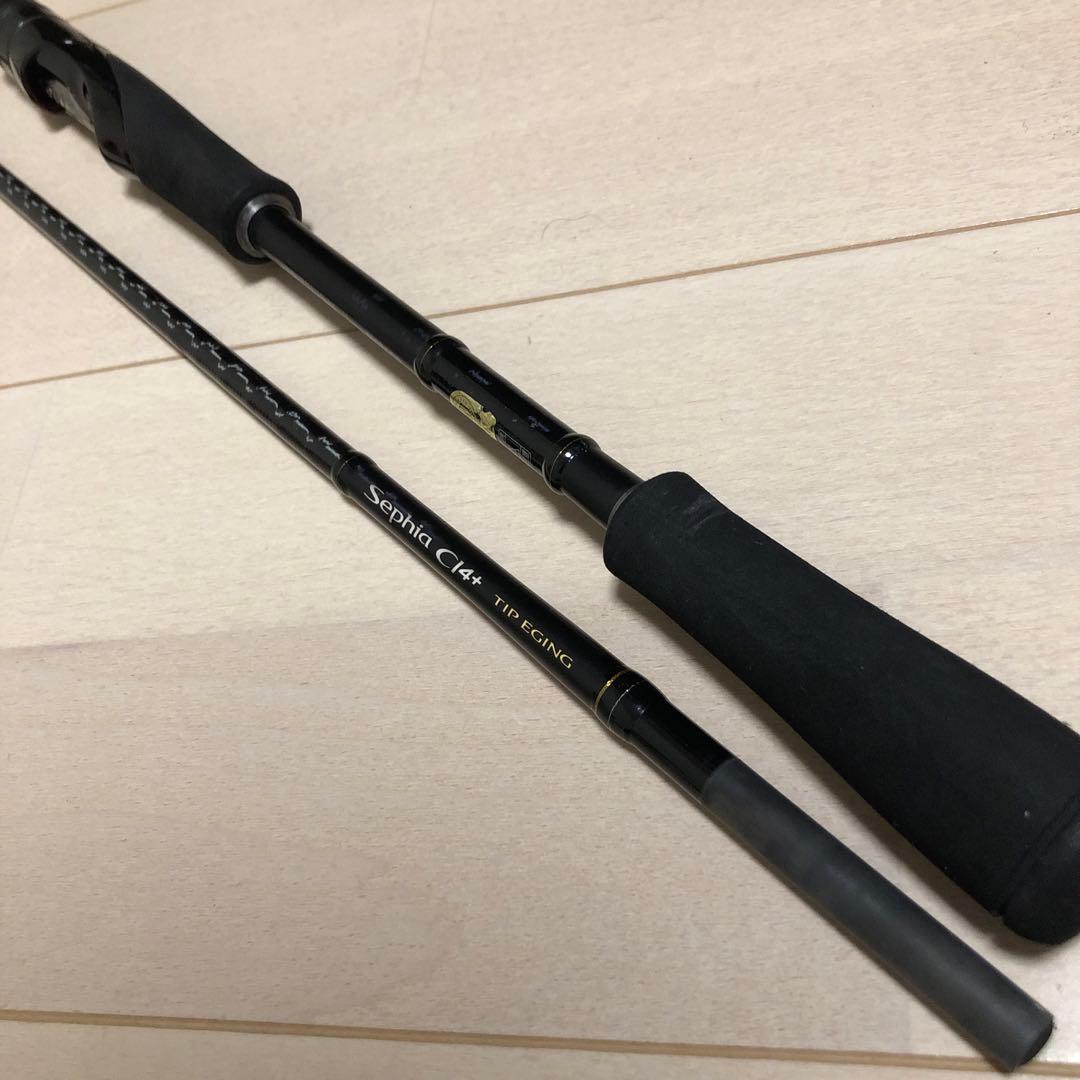 セフィアCI4+ティップランロッド S68L-S