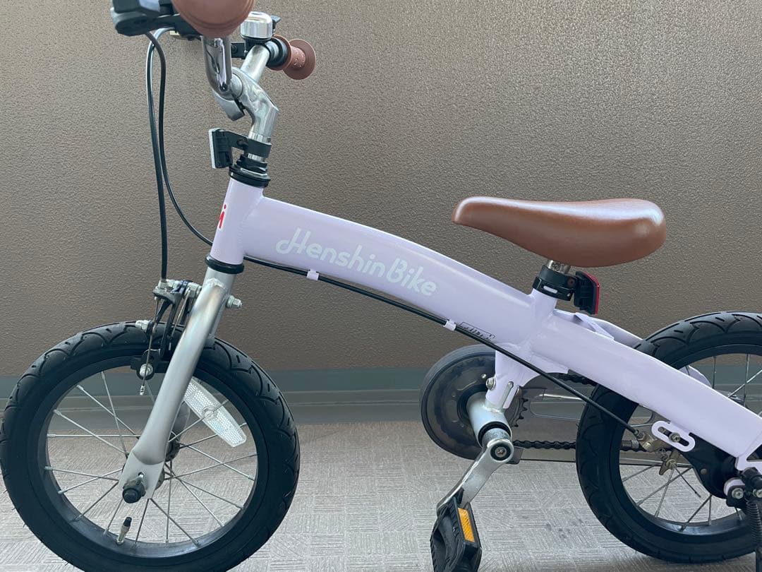 へんしんバイク　パープル　14インチ