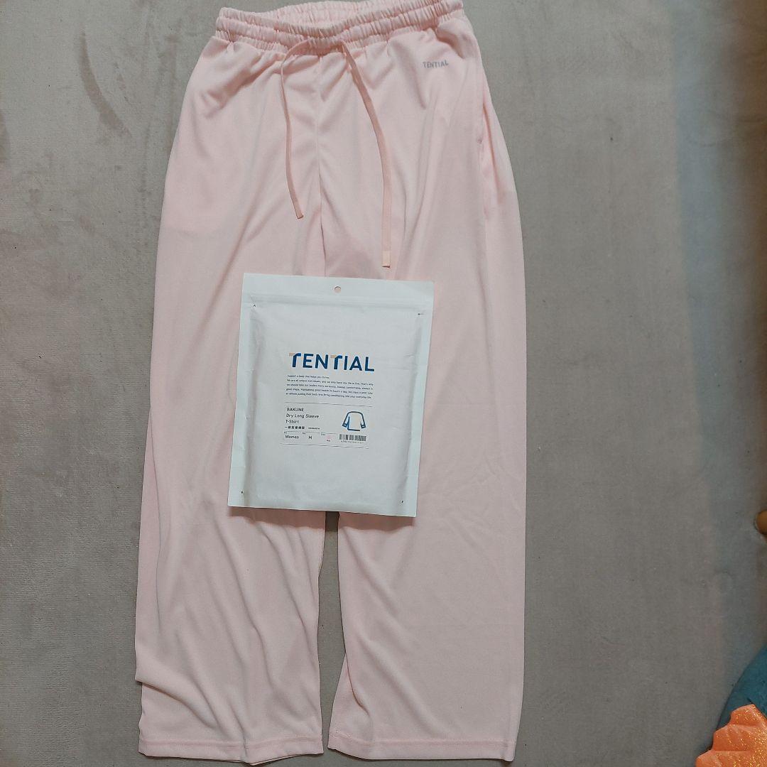 【BAKUNE】TENTIAL ロングスリーブシャツ＆パンツセット M ピンク