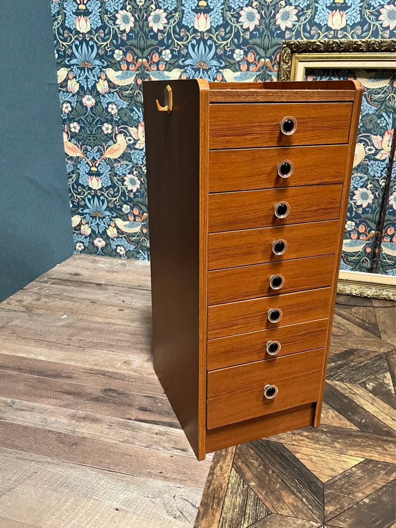 ミニチェスト 多収納 インテリア 当時物 引き出 昭和レトロ