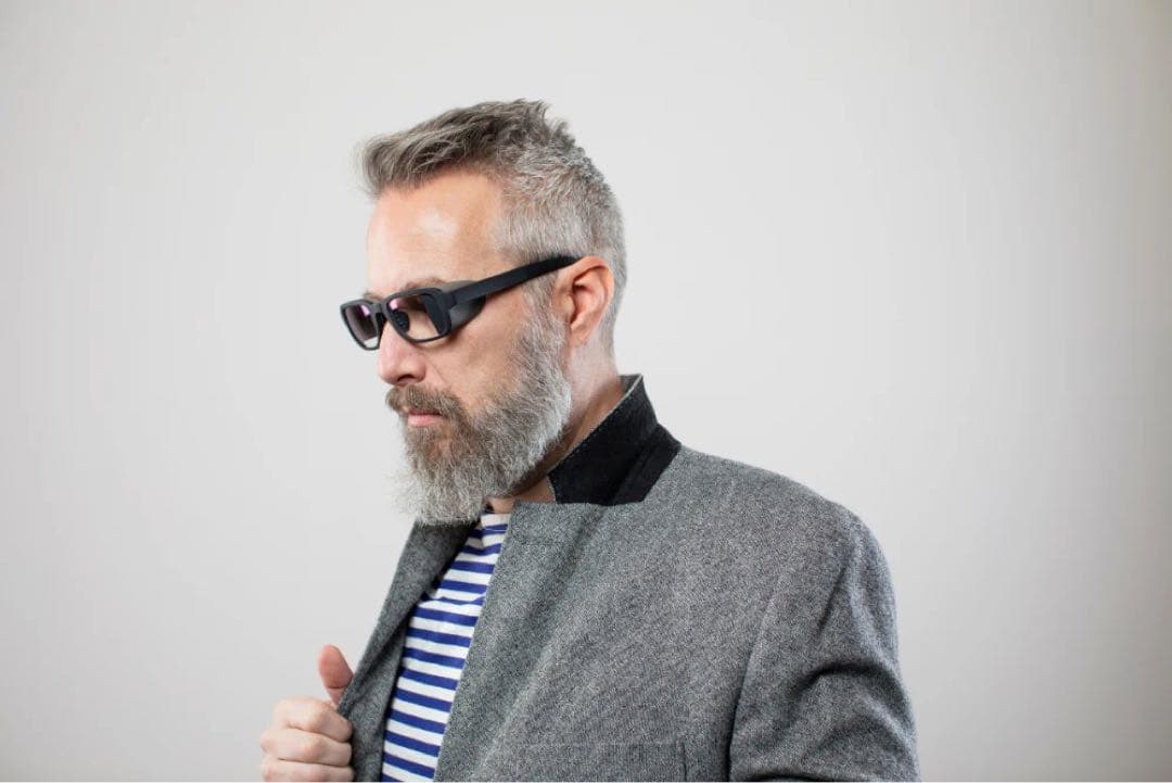 メガネ・老眼鏡 QuietFrames Silent Black