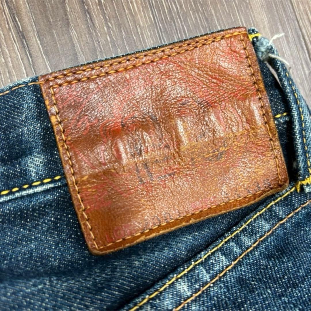 EVISU デニム 水色 ジーンズ トラ虎耳 エヴィス エビス - メルカリ