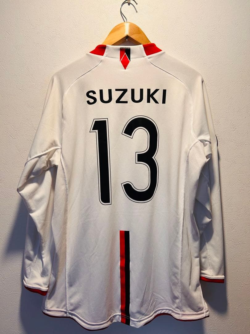 【超レア】浦和レッズ2008 ACLアウェイユニフォーム 13鈴木啓太
