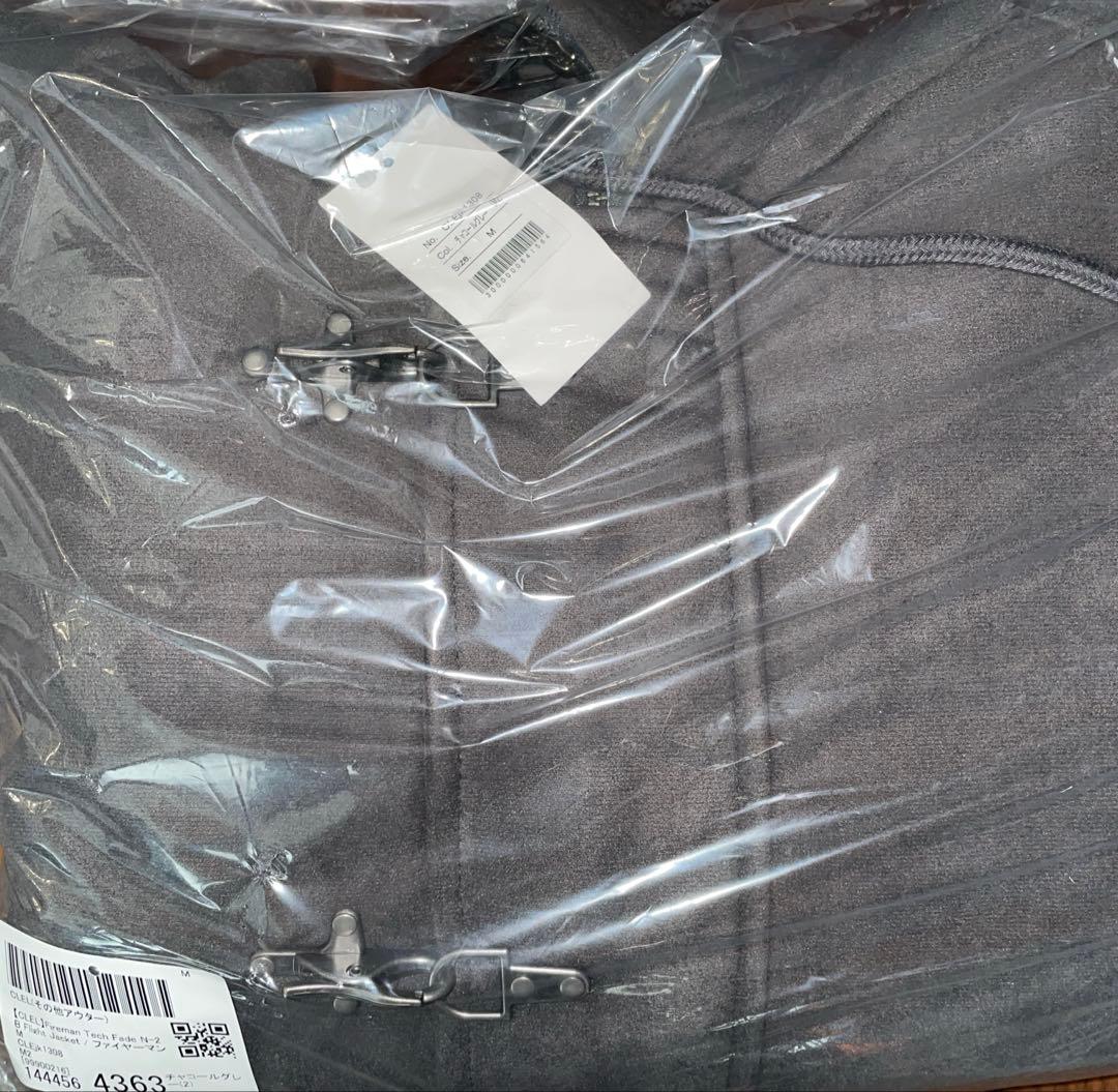 ぱ*ー様 【CLEL】ファイヤーマン テックフェードN-2Bフライトジャケット