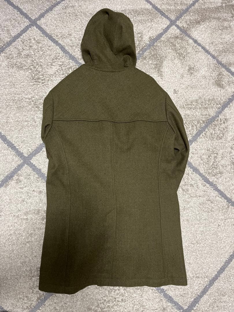visvim オリーブ　WOOL WINDSTOPPER メルトンダッフルコート