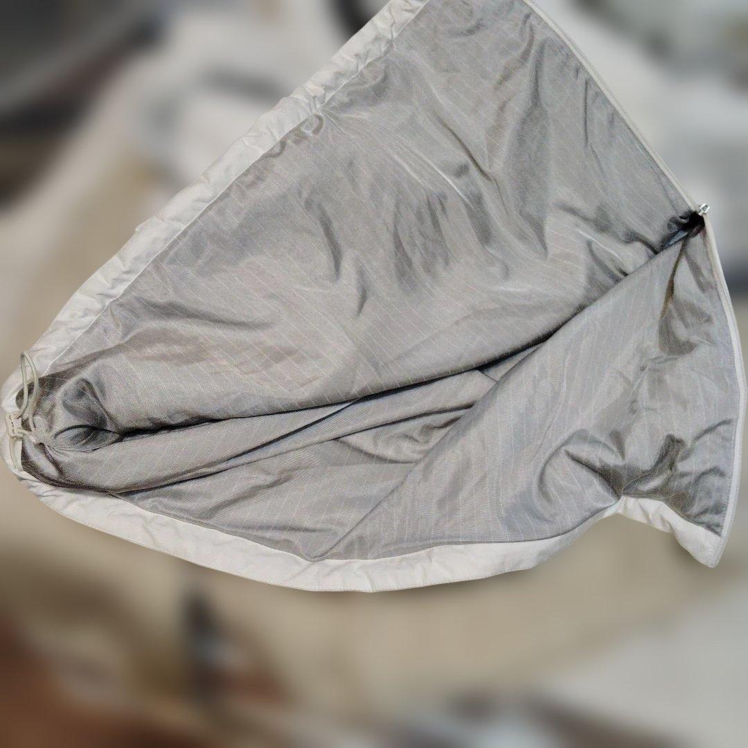 マスターバニー　中綿ダウンジャケット　ゴルフ　白×ネイビー6