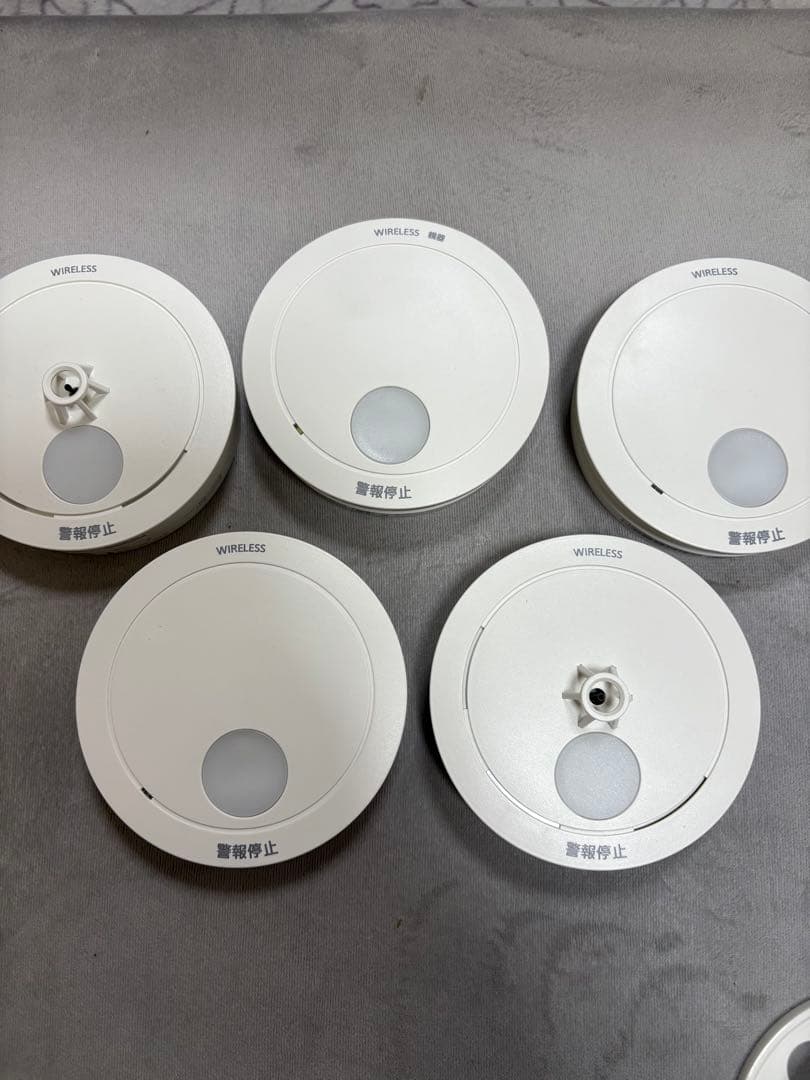 連動式火災報知器、Panasonic ワイヤレス煙探知器 5個セット