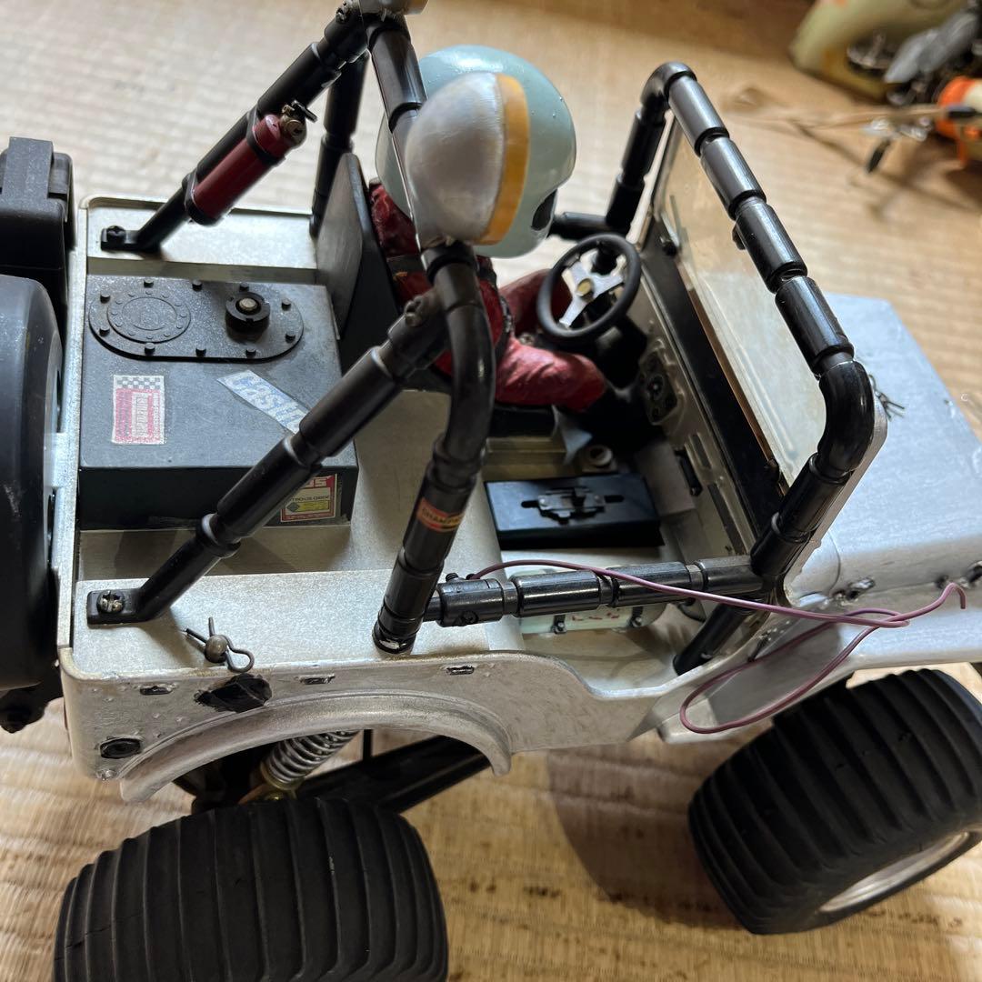 タミヤワイルドウイリス初代物 ラジコンカー プロポ、スピコン、サーボ、付き