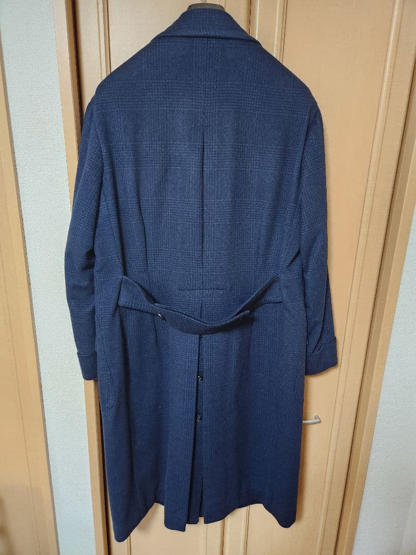 ブリッラペルイルグスト　ロロピアーナ　カシミヤ　グレンチェック　コート　24AW