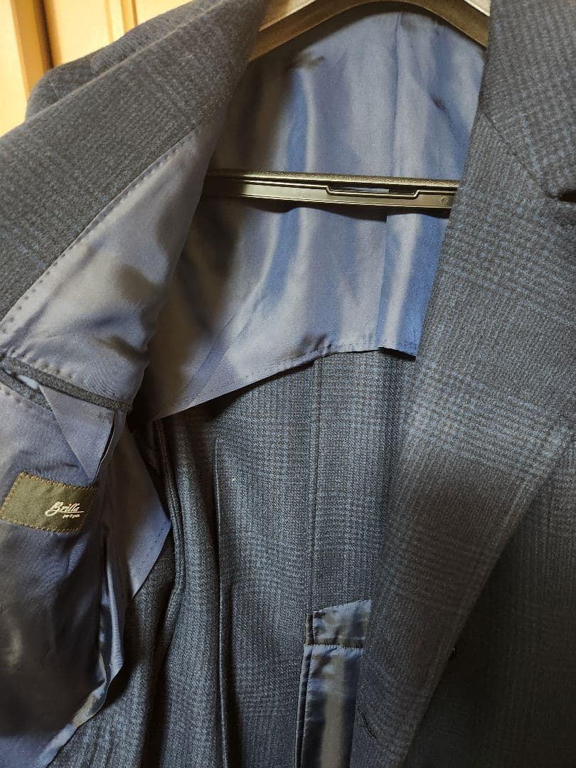 ブリッラペルイルグスト　ロロピアーナ　カシミヤ　グレンチェック　コート　24AW