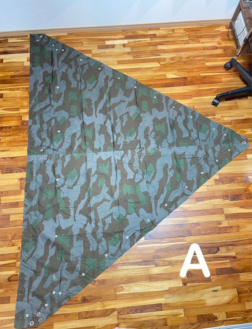 ドイツ国防軍　スプリンターカモM31 軍幕