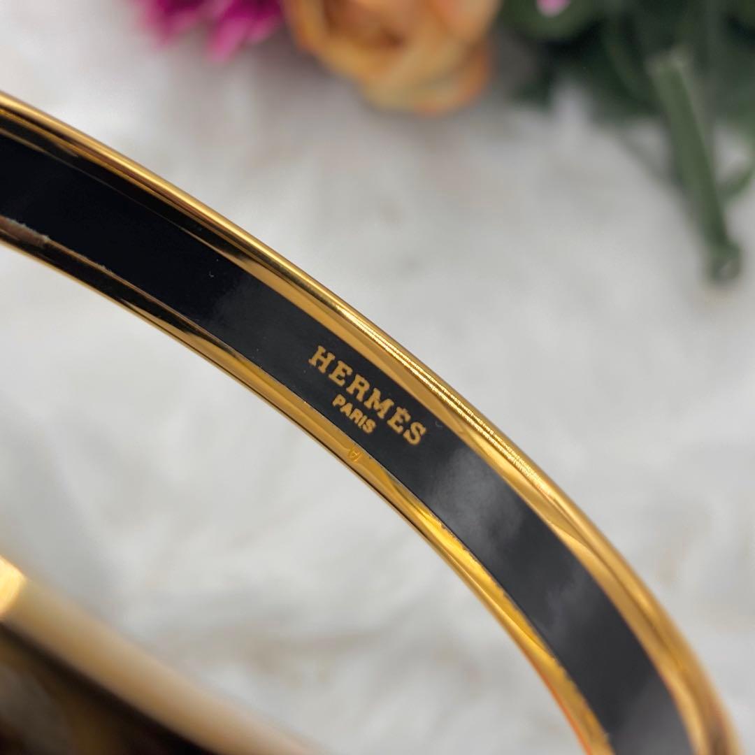 ✨付属品付✨HERMES バングル　ブレスレット　エマイユPM 七宝焼き　碇柄