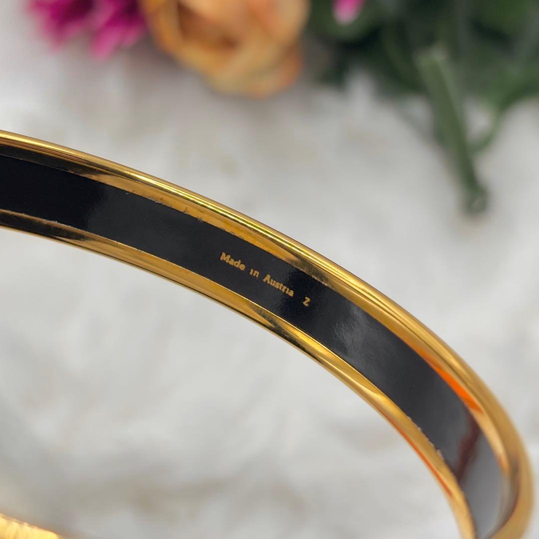 ✨付属品付✨HERMES バングル　ブレスレット　エマイユPM 七宝焼き　碇柄