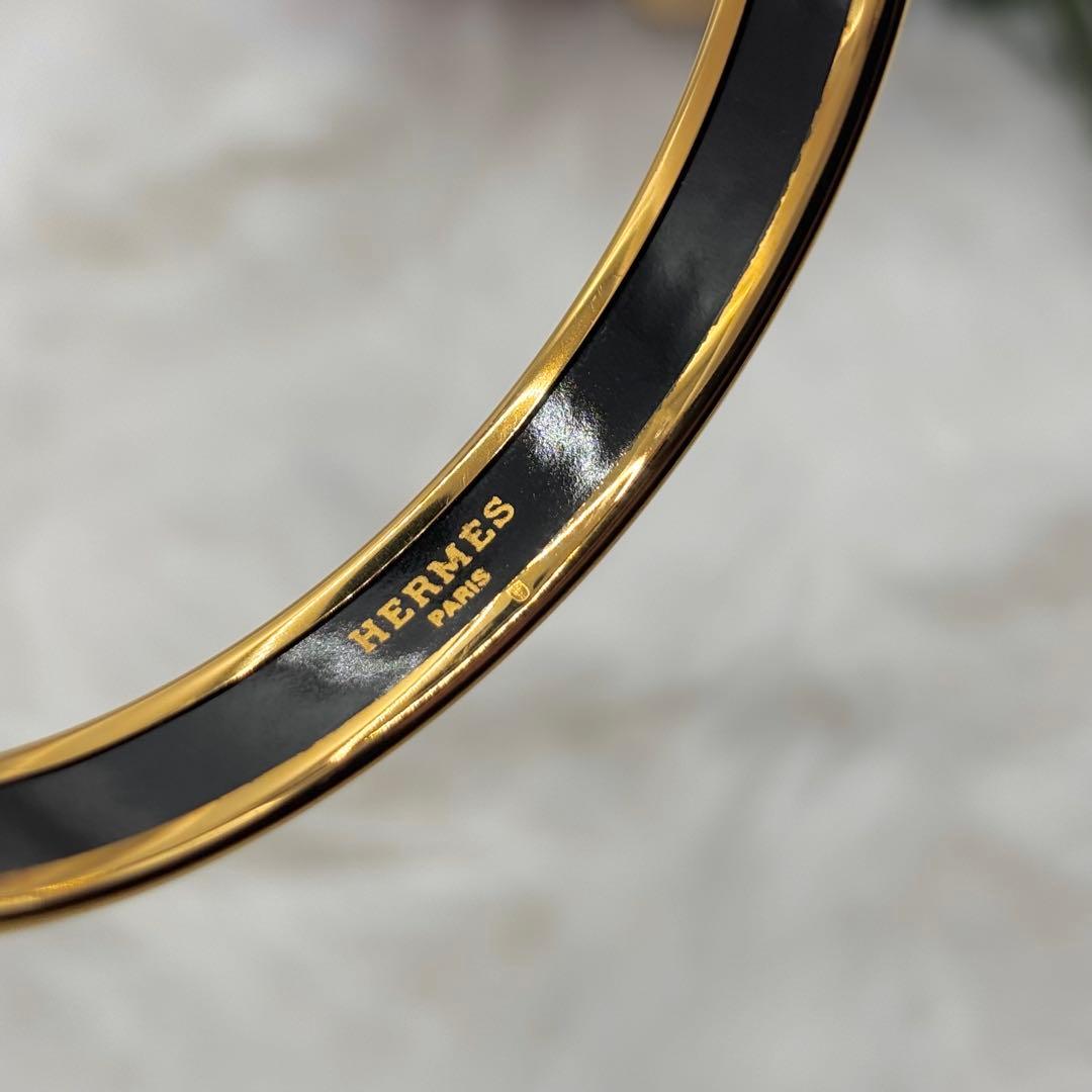 ✨付属品付✨HERMES バングル　ブレスレット　エマイユPM 七宝焼き　碇柄