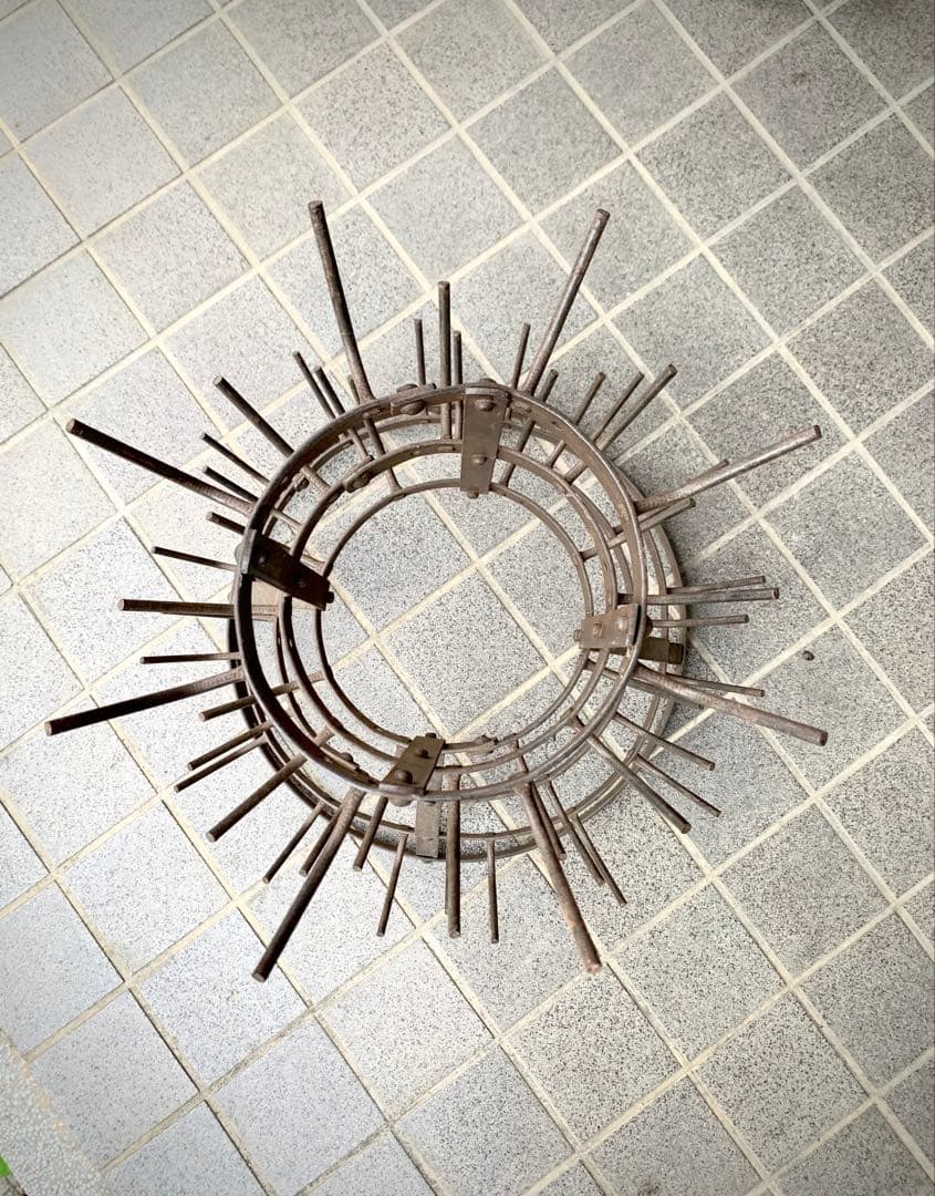 フランスアンティーク鉄製ボトルドライヤー ボトルラック マルセルデュシャン