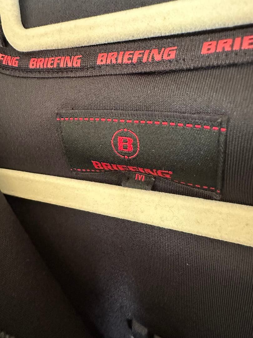 Mサイズ　ブリーフィング BRG213M39 メンズ ウォーム3Dロゴパーカー