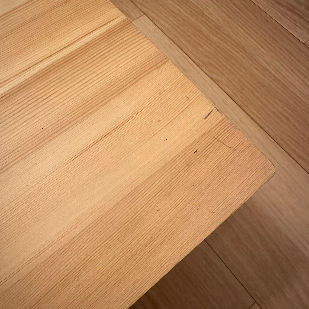 MUJI 無印良品 パイン材 折りたたみテーブル 机　デスク2台セット