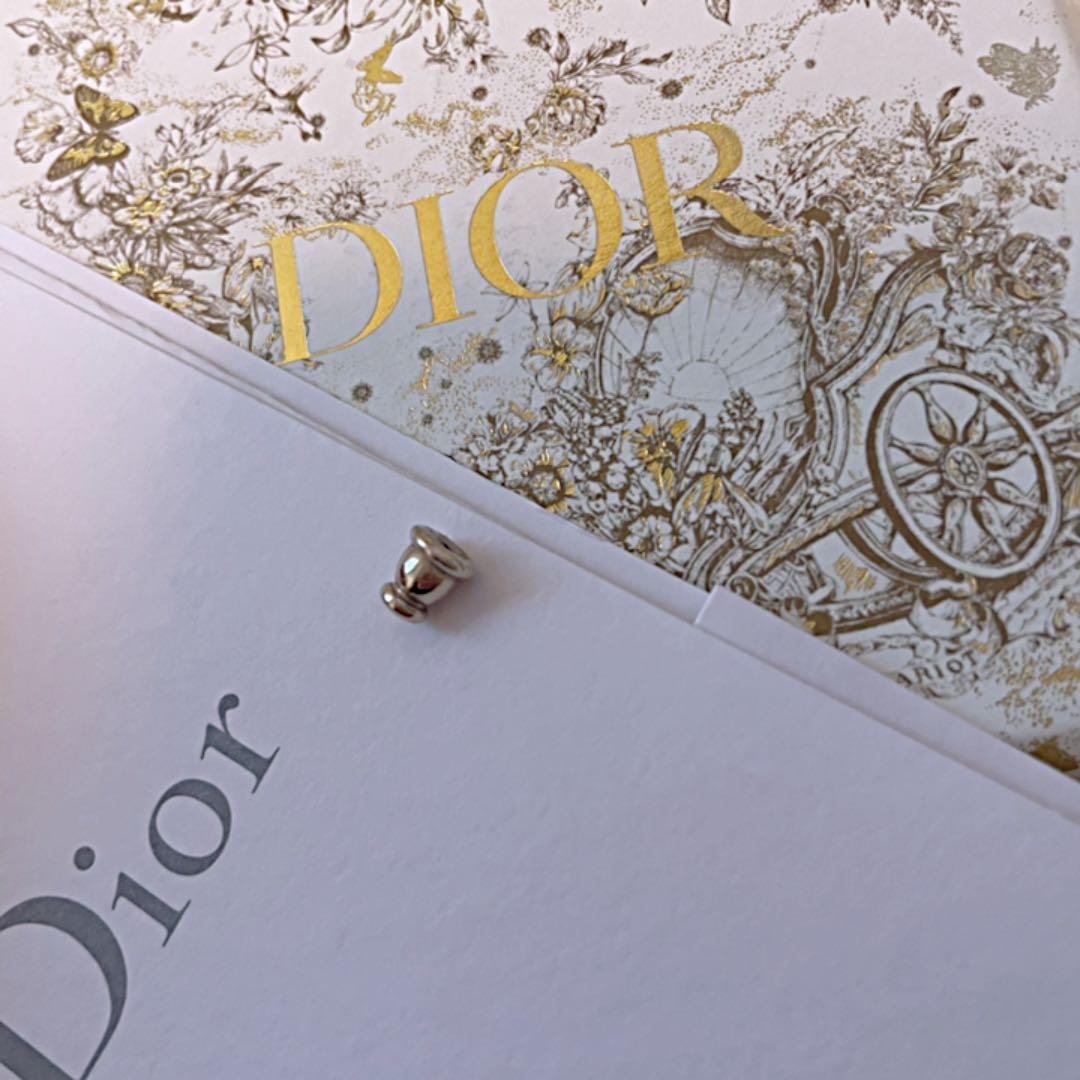 Diorピアス純正キャッチ(1つ)のみ - メルカリ