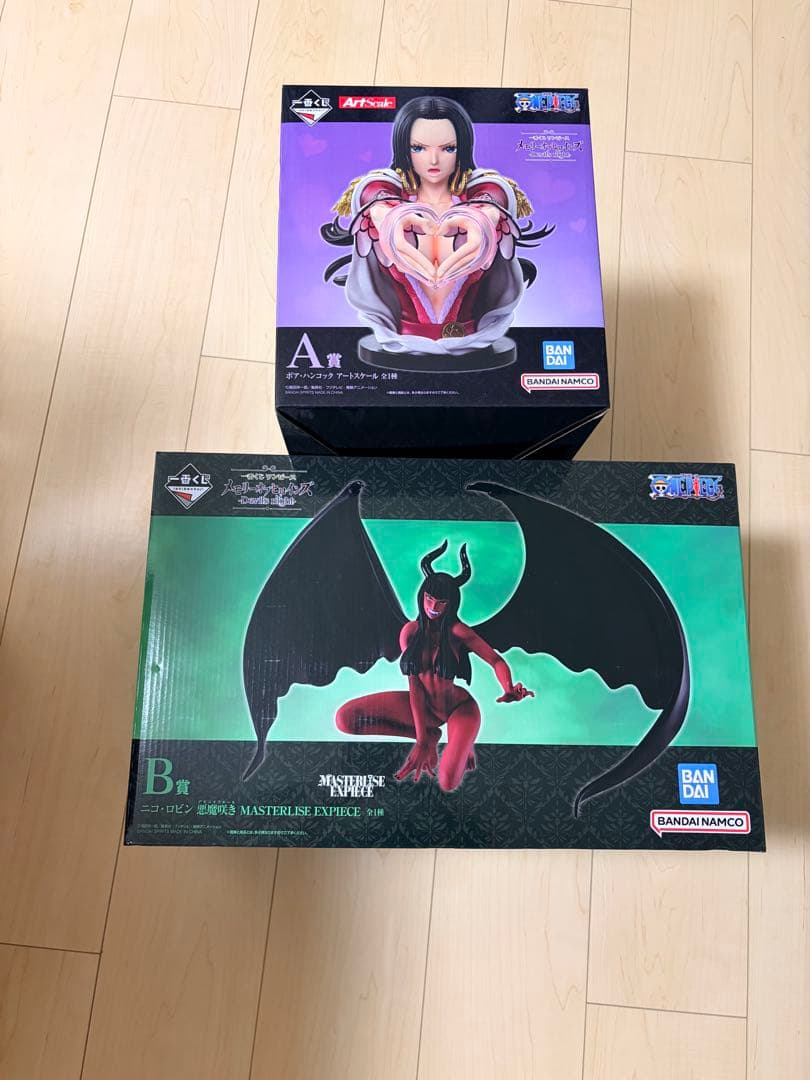 一番くじワンピース メモリーオブヒロインズ A賞B賞 ハンコック ロビン