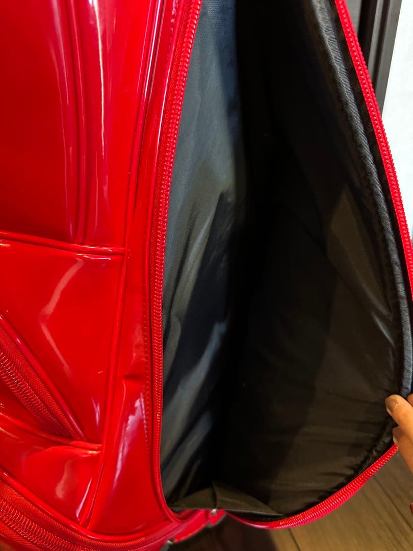 PEARLY GATES キャディバッグ レッド