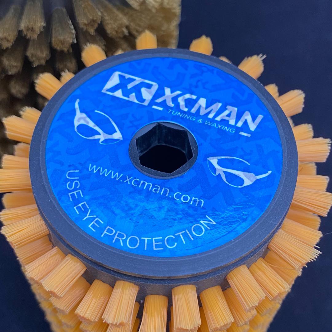 ロトブラシ４点（ブロンズ、馬毛、ナイロン、コルク）＋シャフトハンドルセット