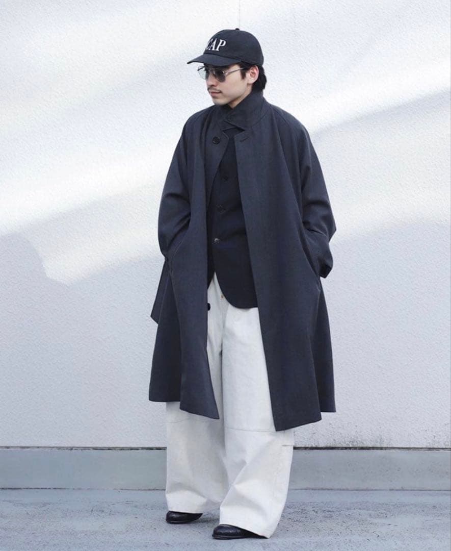 ミ*メ様 L’ECHOPPE レショップ wool serge バルカラーコート