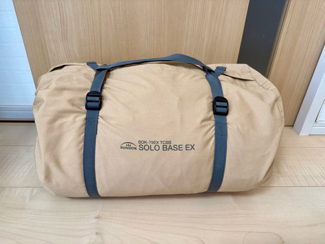 バンドック☆ソロベースex☆フロントウォール&純正二又ポール2本付☆人気の改良型