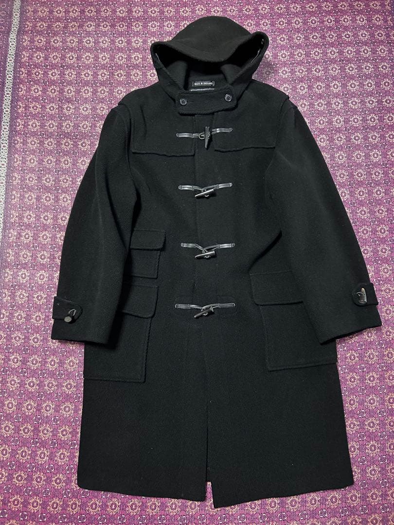 グローバーオール ムーアブルック生地 ドロミテ ダッフル 黒 40