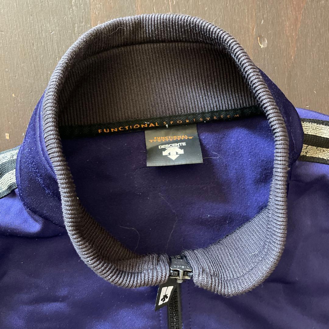 DESCENTE 紫 パープル　ジャージ上下　古着