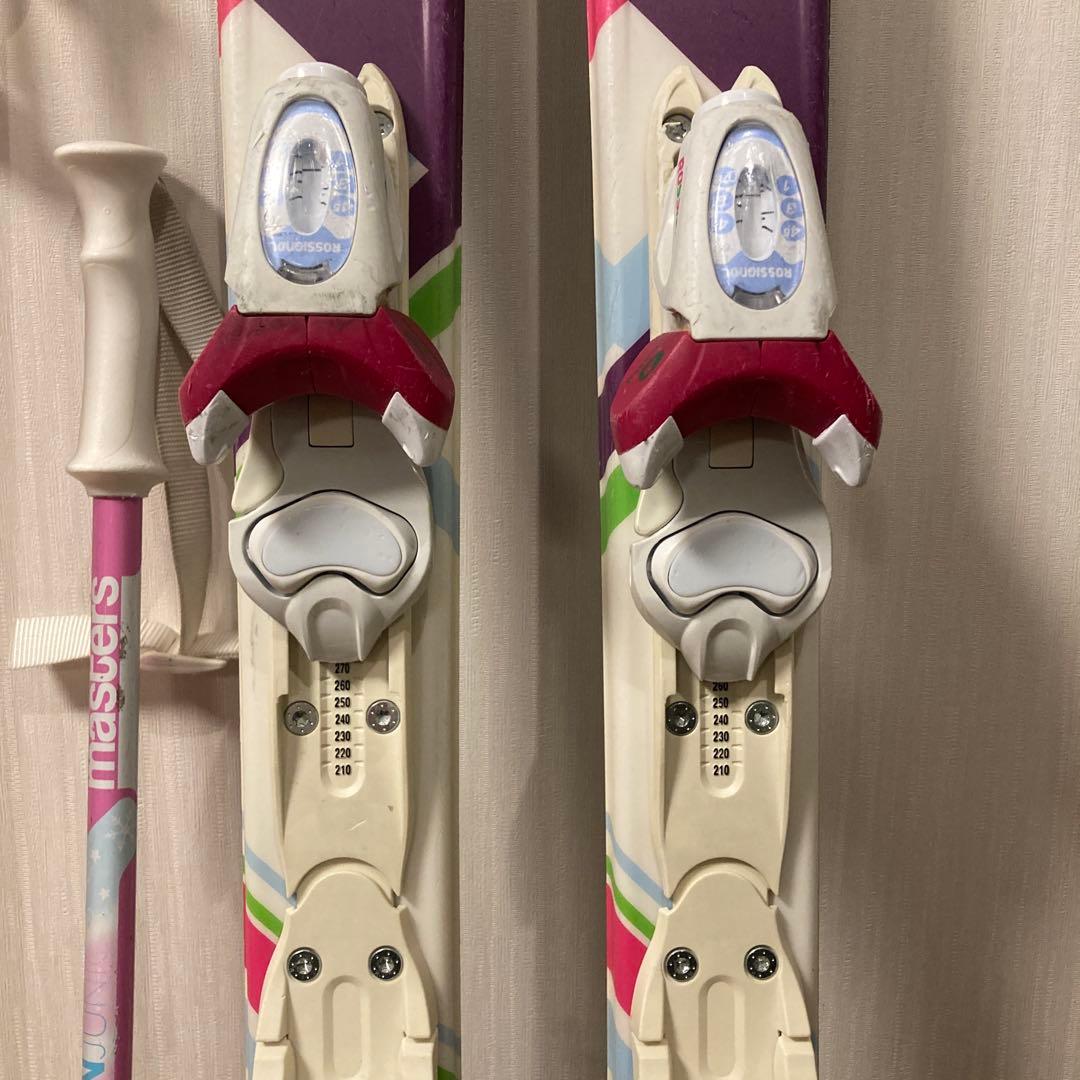 ROSSIGNOL スキーセット130cm