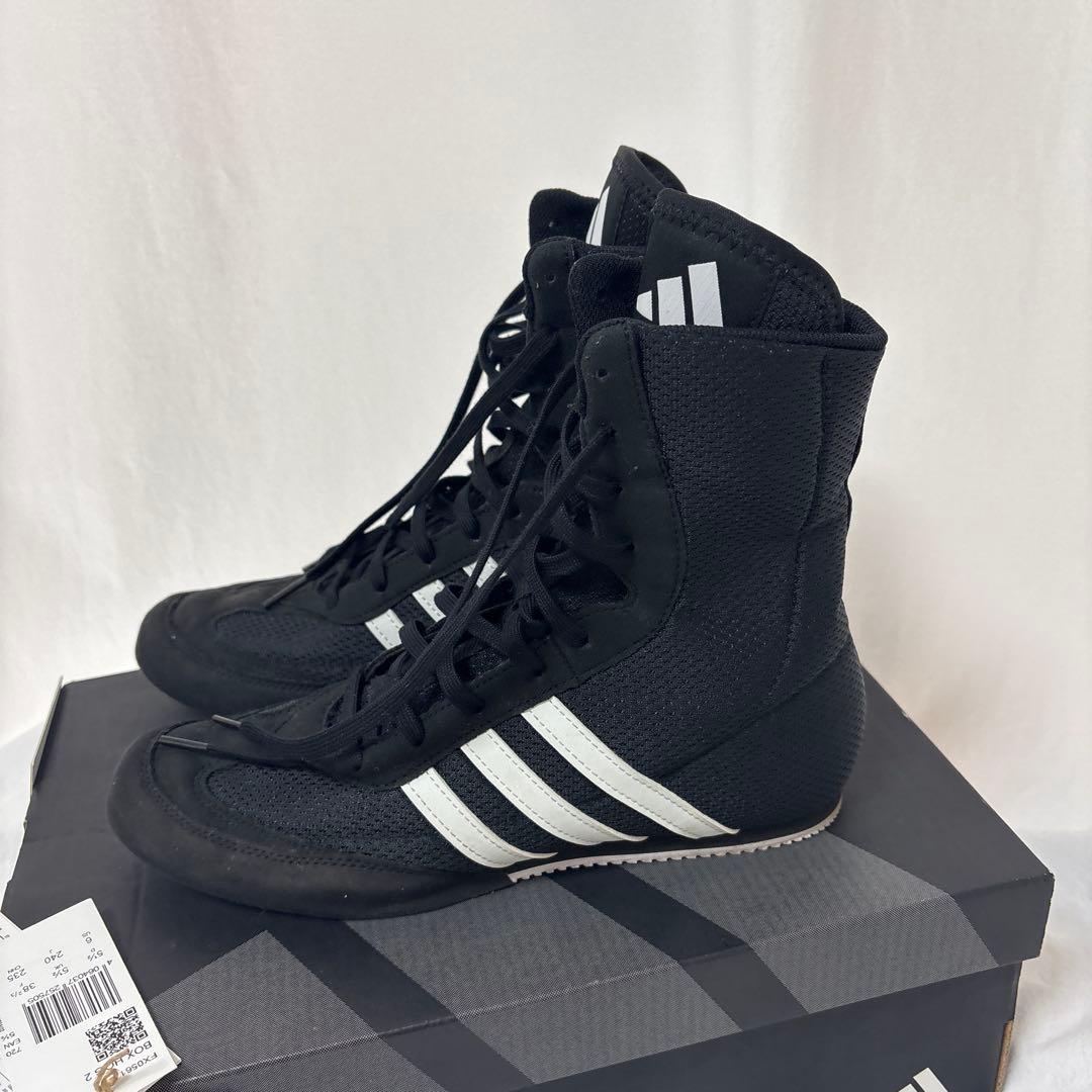 adidas boxhog2 ボクシングシューズハイカット ブラック★お値下げ中