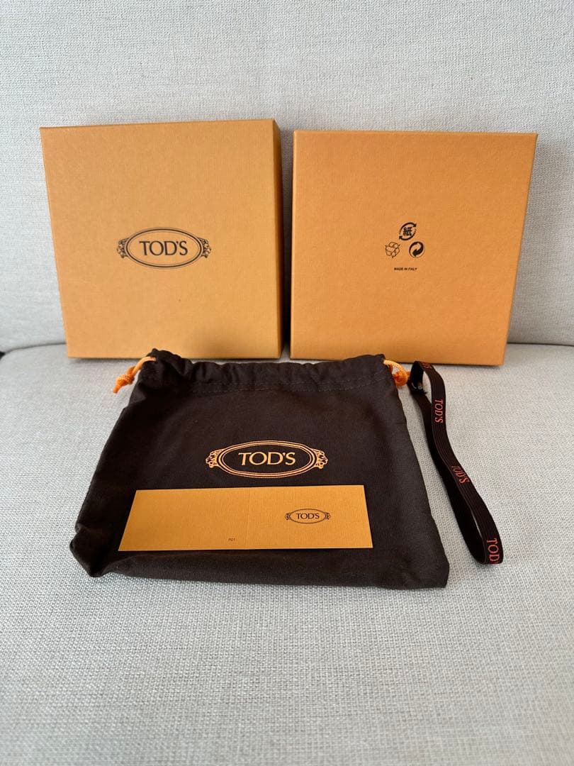 トッズ TOD’S レザー ベルト ライトブラウン レディース