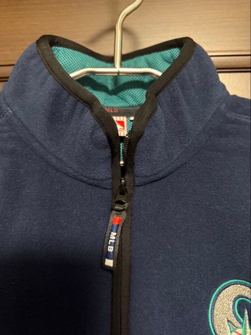 ⭐︎新品未使用⭐︎MLB シアトルマリナーズ フリースジャケット Lサイズ＋おまけ付