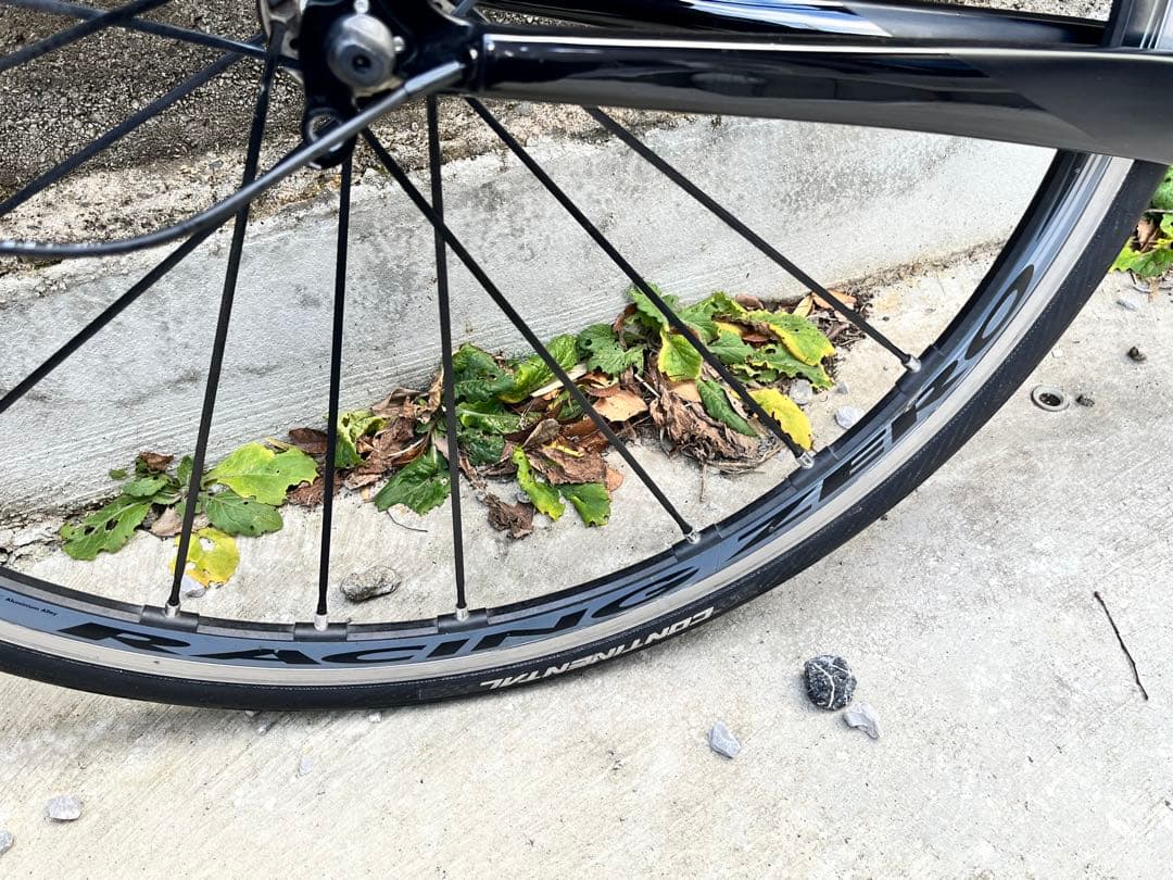 すごいごいすー　美品軽量カーボンフレーム+レーシングゼロ