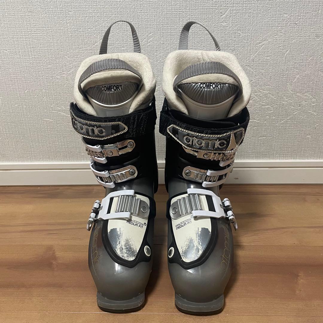 elan152cm ATOMIC24/24.5cm ストック付きスキーセット‼︎