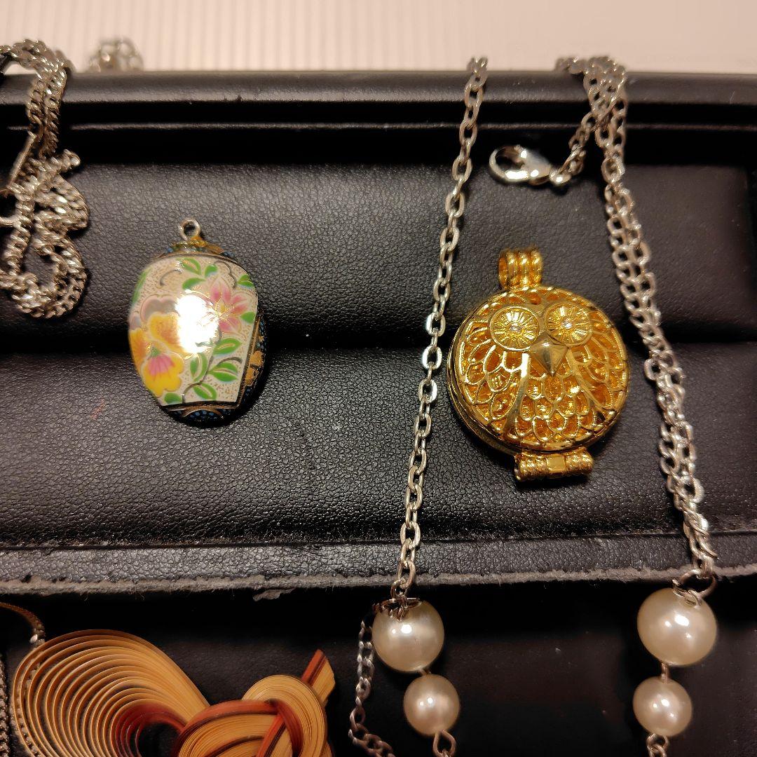 遺品整理・生前整理】53 ネックレス ブローチ 指輪 - メルカリ