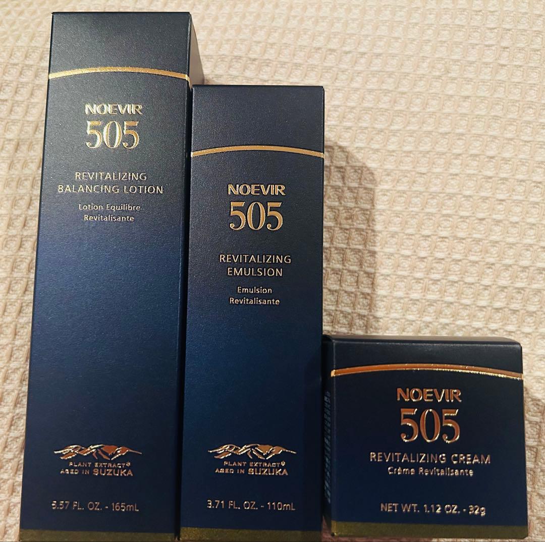 ノエビア　505 薬用スキンローション　エマルジョンクリーム 3点セット