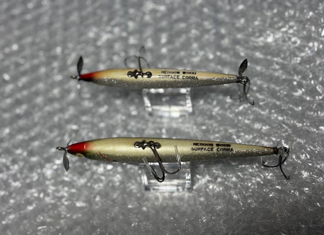 オールドヘドン　ウォーターコブラ　サーフェイスコブラ　ウッド　HEDDON