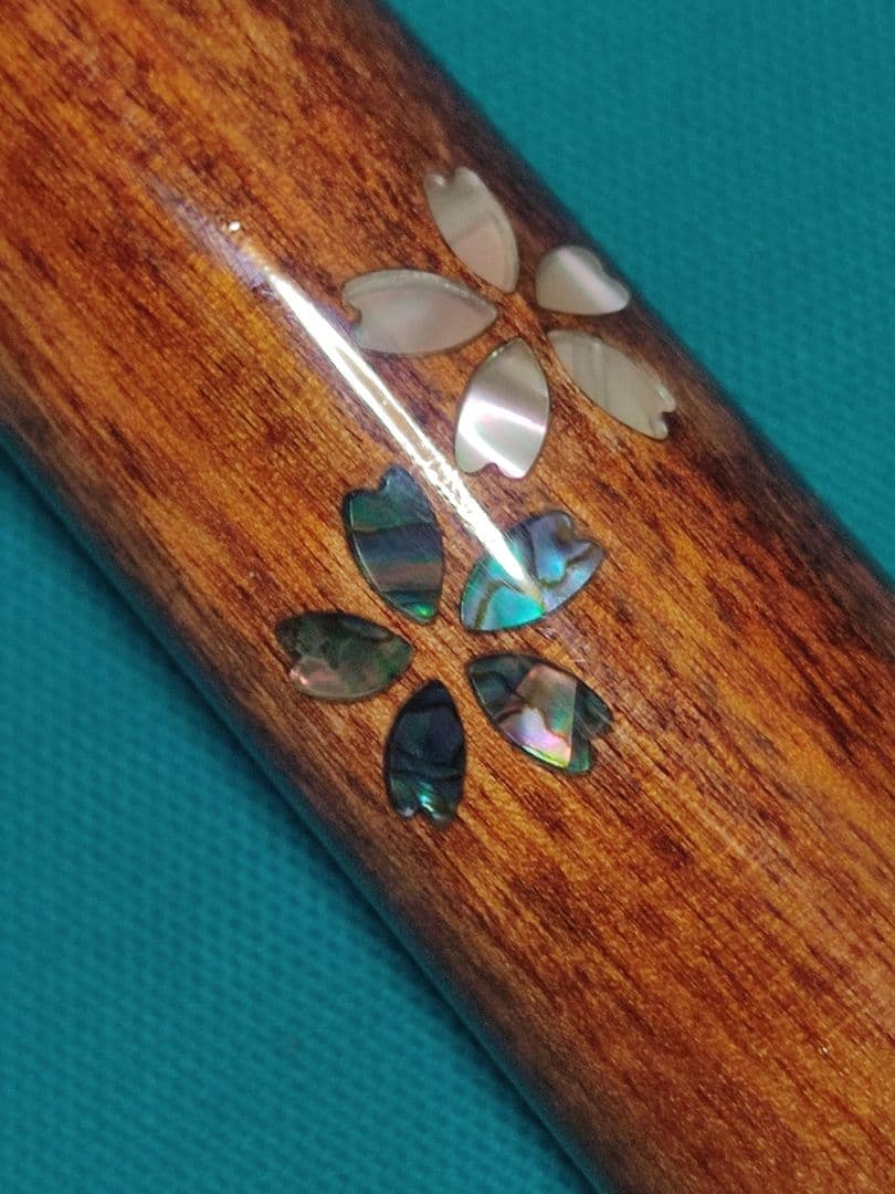 【ラスト1本】桜インレイ・プレイキュー・ラジアル・12ｍｍ