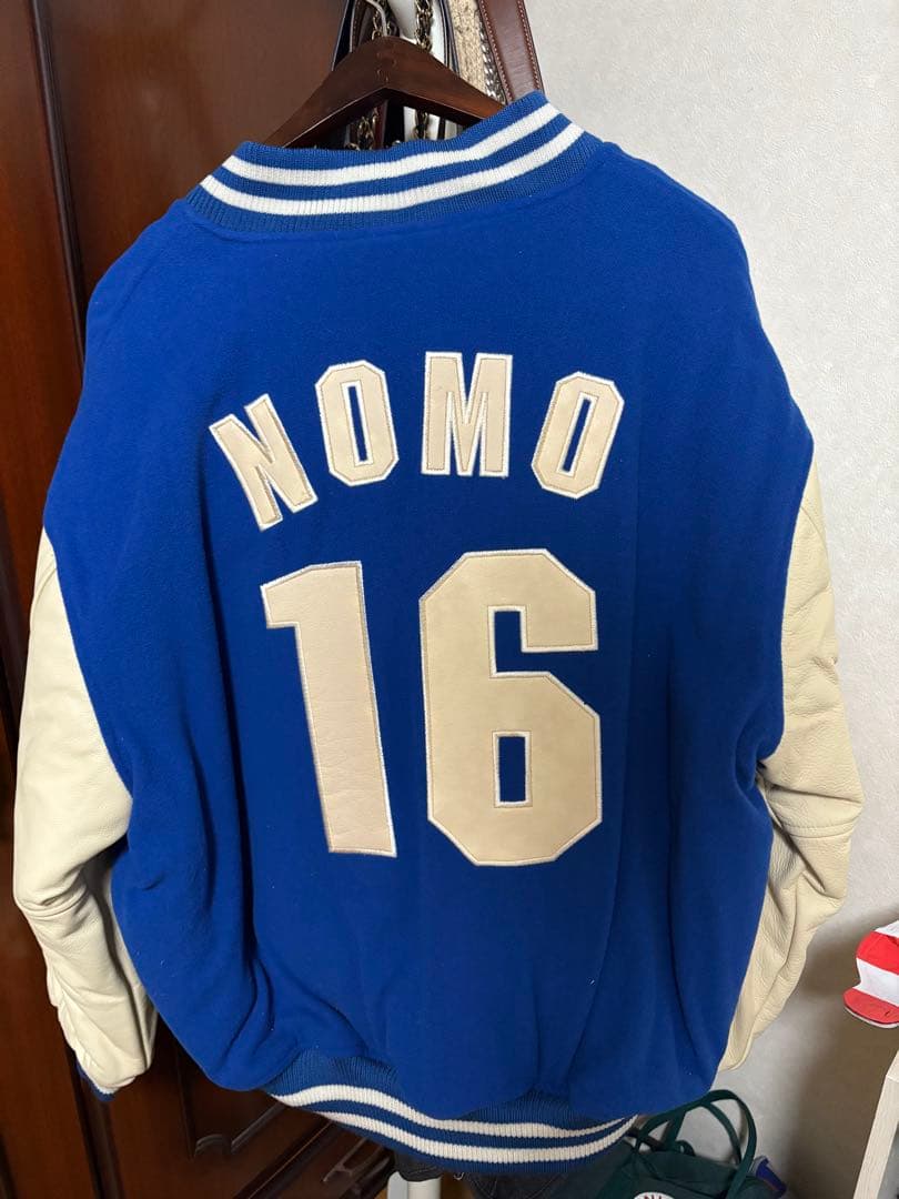 【大幅値下げ】TOYOTA×Dodgers×野茂英雄スタジャン デッドストック品