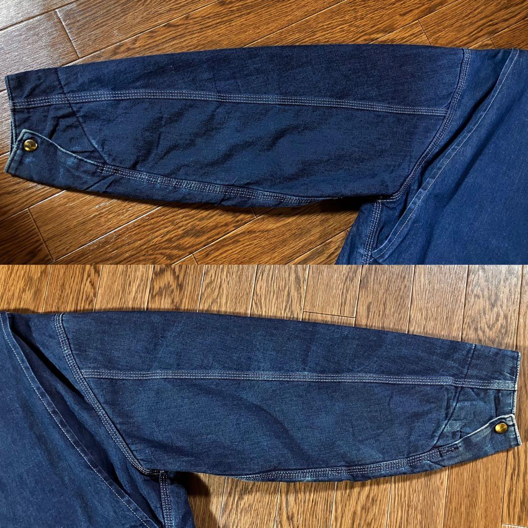 【極上】80s カーハート デトロイトジャケット 8QL J デニム 44(L)