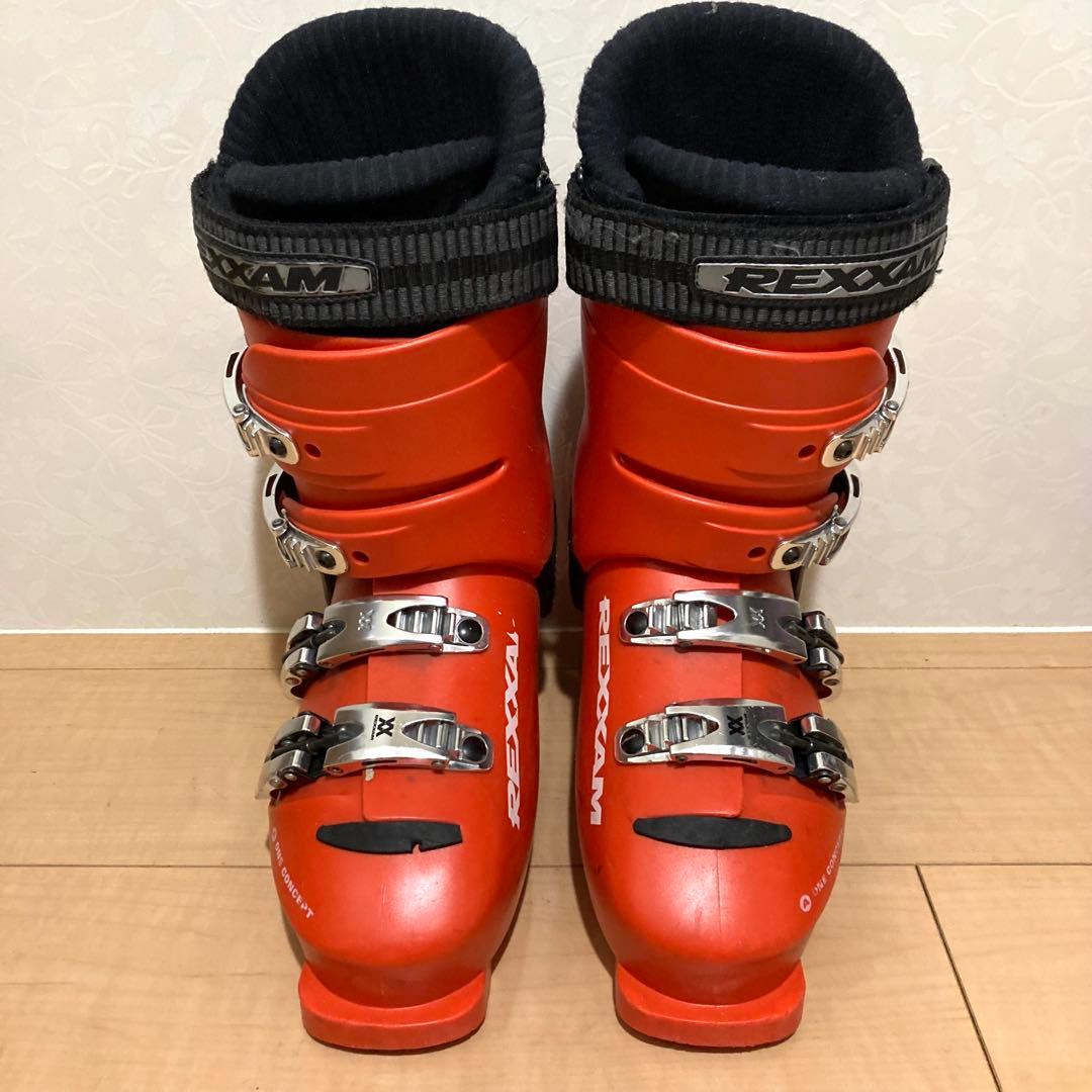 送料無料✨REXXAM レグザム FZ 95 25.0 cm スキー ブーツ 赤