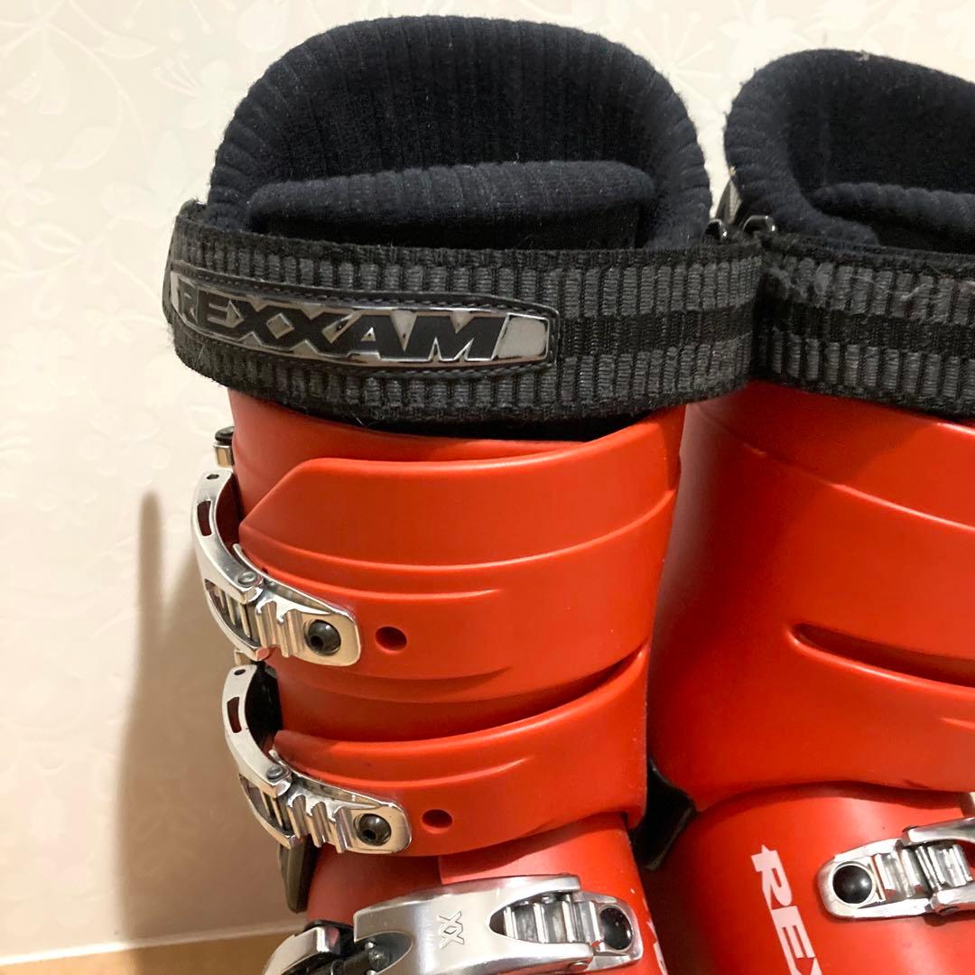 送料無料✨REXXAM レグザム FZ 95 25.0 cm スキー ブーツ 赤