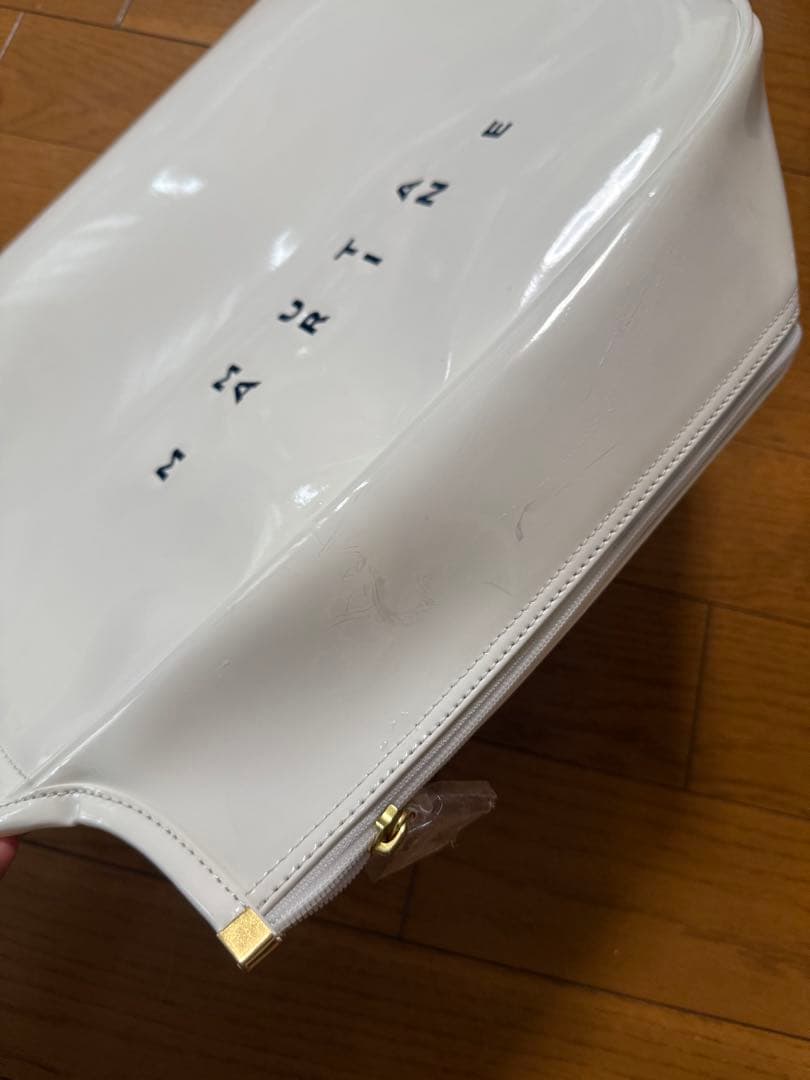 MUTA MARINE キャディバッグ ホワイト/ブルー