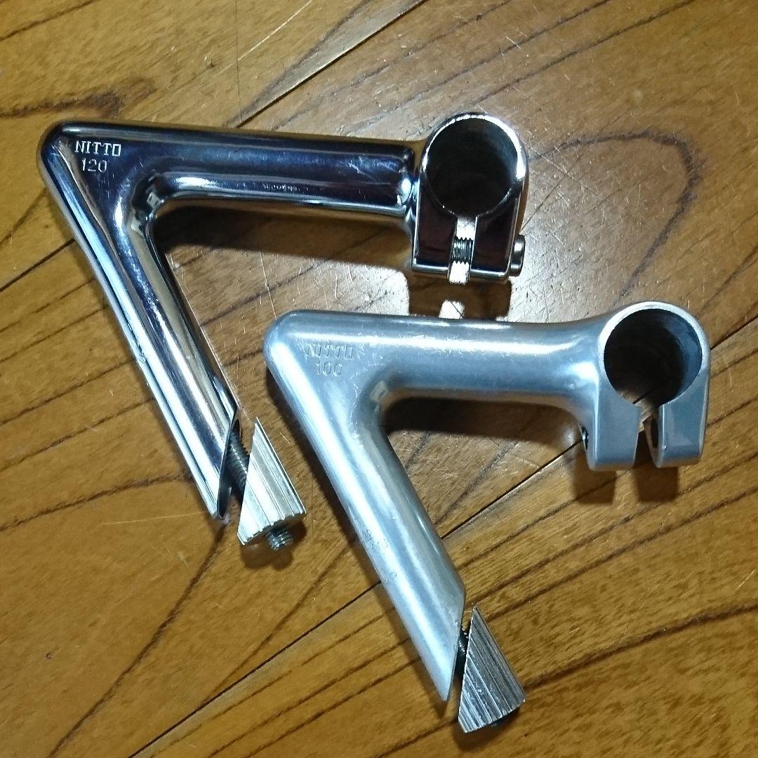 NITTO スレッドステム NJプロ 鉄120 軽合100 NJS 競輪 - メルカリ