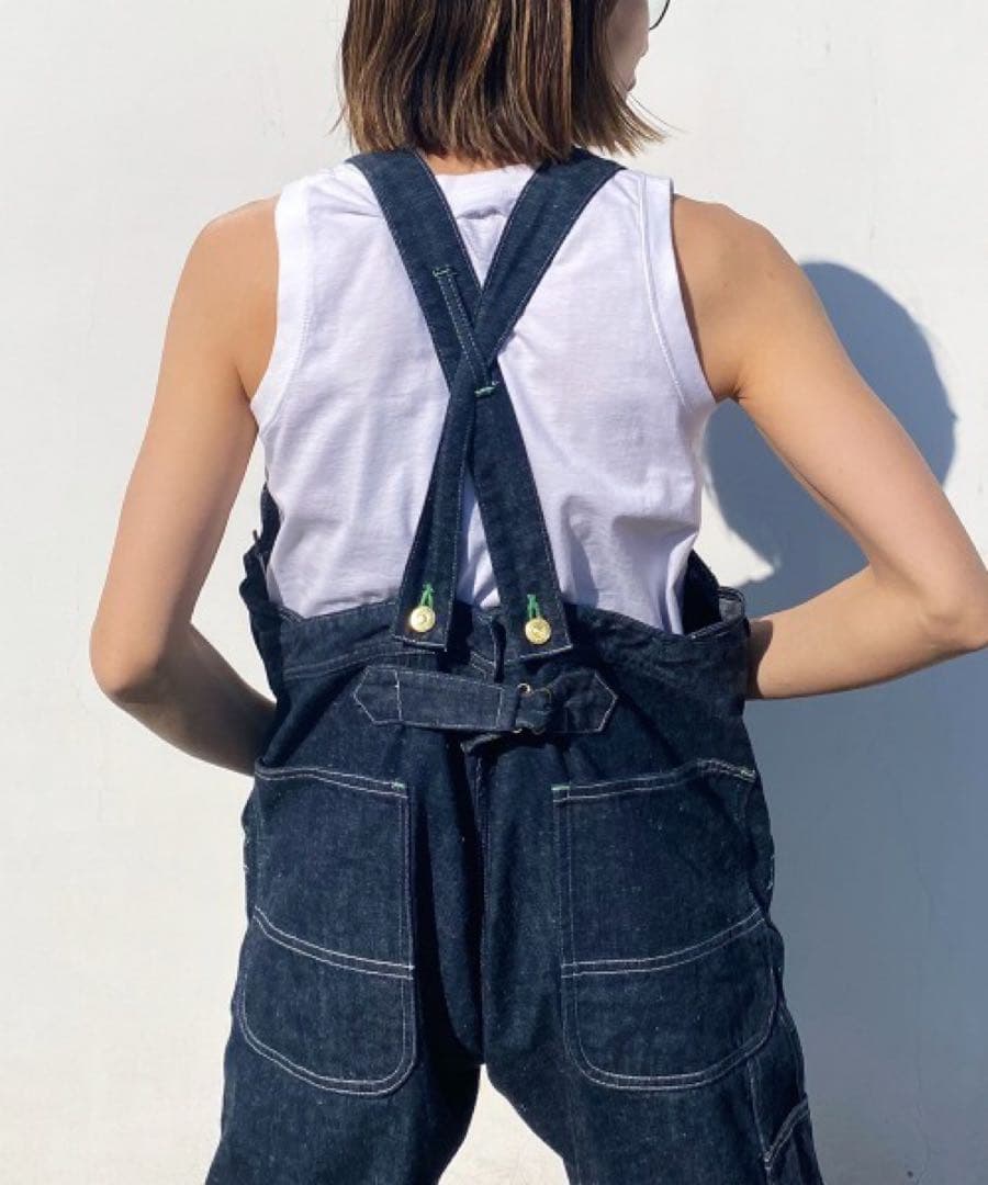HOLIDAY LOW BACK デニムオーバーオール　 spick＆span