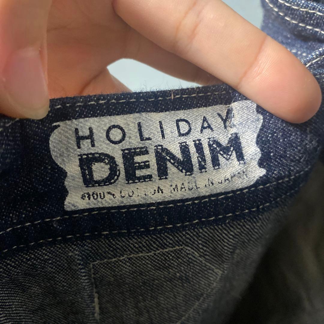 HOLIDAY LOW BACK デニムオーバーオール　 spick＆span