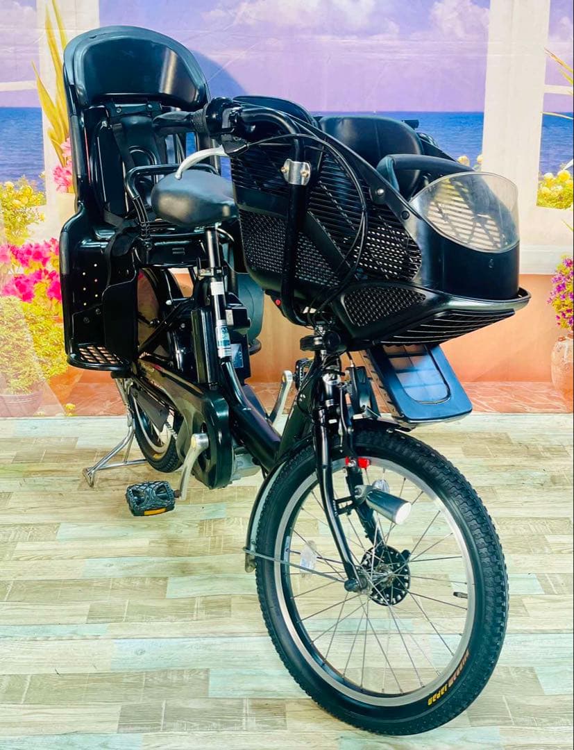 超特価！アンジェリーノ⭐️ブリヂストン子供乗せ電動アシスト自転車Y3046